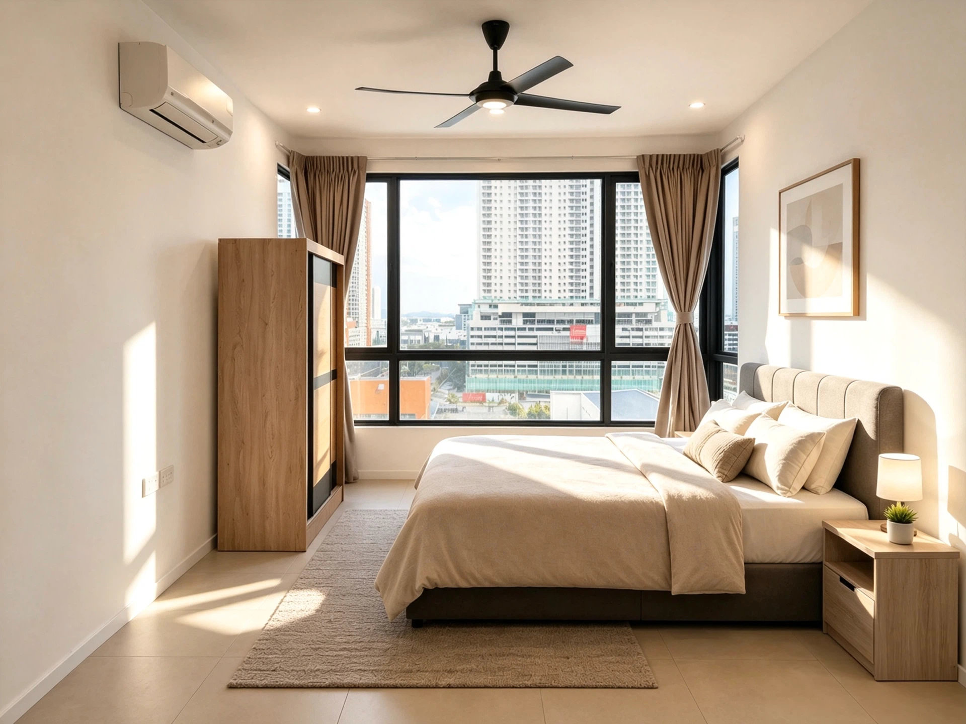 เช่าห้อง Master (ห้องน้ำส่วนตัว) บาตูคาวัน ปีนัง – RM1000/เดือน | Genius Home Management